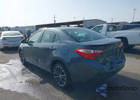2016 Toyota Corolla S Plus из США, поврежденный, VIN 2T1BURHE1GC715757